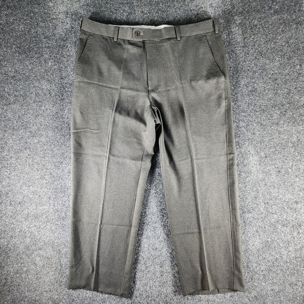 Peter Millar Crown Sport Mens 36x30 Gray Performance Golf Pants Preppy Casual